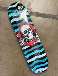 Powell peralta ripper patineta imperfección cubierta verde 8.75 x 32.95. Powell Peralta Ripper Skateboard Deck Turquoise Shape 248 8 25 X 31 95 Skateboard Decks Skateboard Powell Peralta