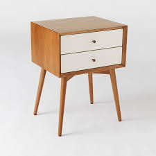 Get great deals on west elm tables. West Elm Mid Century Nightstand White Acorn By West Elm Dwell