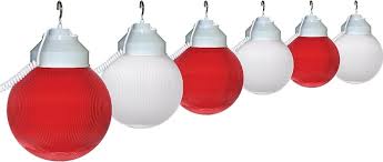 Check spelling or type a new query. Polymer Products 1681 01523 Pre Red And White Globe String Lights Set Of 6