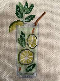 Free and good quality counted cross stitch patterns to print. Fo Quick Cute Mojito Free Pattern By Dmc Crossstitch