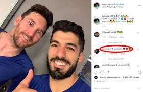 Neymar Commented On Suarez S Instagram Post After Atletico Game Tribuna Com Fan page of neymar jr | some exclusive pics | daily news and updates about nj10 | turn on post notifications. neymar commented on suarez s instagram