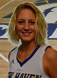 WOMEN'S BASKETBALL MATCHUP NEW HAVEN CHARGERS PROBABLE STARTERS 11 AQUILLIN  HAYES 14ELIZABETH CRUSO 31 ASHLEY LEBLANC 32 BRIA