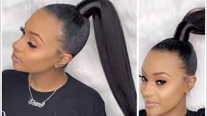 Who says ponytails aren't elegant? Sleek Ponytail Compilation Youtube