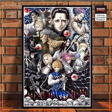Manga sketches hisoka poster hunter x hunter cartoon hunter killua fan art. Hxh Poster Hunter X Hunter Kurapika And Other Classic Canvas Poster Hunter X Hunter Merch