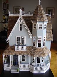 I Really Like How You Have The Decorative Gingerbread A Frame And Tower At The Front And Then The Roof Going A My Doll House Victorian Dollhouse Diy Dollhouse