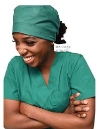 Light Blue Scrub Cap