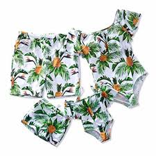 Father son matching swim trunks, matching swimsuit, dad son matching swim trunks. Matching Mother Daughter Swimsuits And Some For The Whole Family