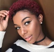 Tapered natural hair is perfect for women who want a short style with options. Cute Twa Chelline S Black Hair Information