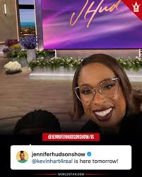 Jennifer Hudson shares a selfie with Kevin Hart 😂😭