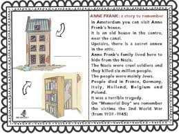 Giorno Della Memoria 3 E Schede 1 Poster Su Anne Frank Schede Anne Frank Memorie