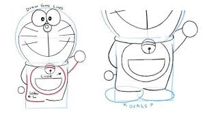 31 Gambar Karikatur Kartun Doraemon Hitam Putih Cara Menggambar Doraemon Dan Kawan Kawan Mudah Dengan Download 8 0 Di 2020 Kartun Lucu Kartun Menggambar Karikatur