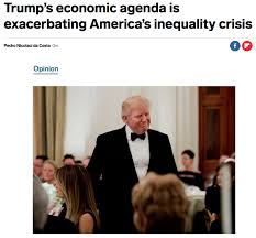 Trump S Economic Agenda Is Exacerbating America S Inequality Crisis Via Business Insider Click Through To Read More Inequality Reading Business Insider