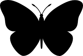 Free Free 189 Silhouette Simple Butterfly Svg SVG PNG EPS DXF File