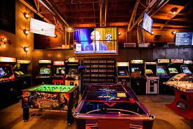 All New Arcade Bar Coin Haus Arrives In La Mesa Arcade Bar Arcade Room Game Room Bar