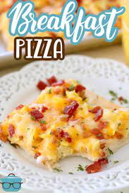 Easy Breakfast Pizza Recipe In 2021 Easy Breakfast Breakfast Pizza Best Breakfast Recipes