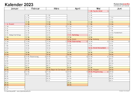 Maybe you would like to learn more about one of these? Kalender 2023 Zum Ausdrucken Als Pdf 19 Vorlagen Kostenlos