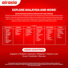 Airasia, firefly, malaysia airlines, malindo air. Airasia Rm599 Asean Unlimited Pass 5 Things You Need To Know