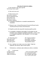 Rica nu stia sa zica. Framantari De Limba