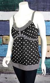 Black And White Polka Dot Tank Top Ann Taylor Loft 4 Black White Polka Dot Ruffle Tank Top Blouse Shirt Work Career Anntaylorloft Blouse Shirt Blouses Top Blouse Striped Blouse
