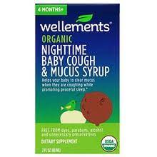 Wellements Organic Nighttime Baby Cough Mucus Syrup Walgreens