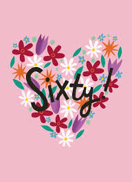 Serenata flowers have been delivering flowers and smiles since 2003 and are one of the best flower delivery services available in the uk. Happy 60th Birthday Flower Heart By Aimee Stevens Design Cardly
