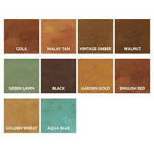 Color Charts Deco Crete Supply