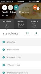 Pttrns Yummly Recipes Grocery Shopping List Mobile Design Patterns Apple Watch Design Inspiration App