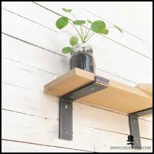 Étagère murale merlin achetez vos meubles en ligne sur home24 : Equerre En Metal Pour Etagere Murale 150 Mm En Bois Industriel Acier Equerre Tablette En Bois Parement Mural