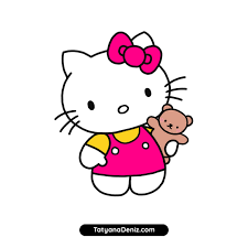 When that is done draw the whiskers and nose. How To Draw Hello Kitty Step By Step With Simple And Easy Drawing Tutorial