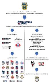 Union Structure Teamsters Canada
