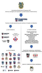 union structure teamsters canada