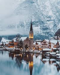 Madeline Lu On Instagram One Of The Most Beautiful Places To Visit In Winter Hallstatt Beautiful Places To Visit Beautiful Places To Travel Places To Visit