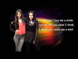 Victorious Take A Hint Lyrics Victorious Punk Music Victorious Nickelodeon
