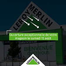 Le service communication du groupe indique qu'aucune date elle a interjeté appel. Leroy Merlin Sainte Marie Reunion Ouverture Exceptionnelle Nous Sommes Ouvert Ce Samedi 15 Aout Alors Venez En Profiter A Demain Facebook