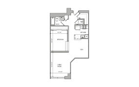 They also rated floor plans more important than photos and the description of the property. Hc 14 Studio Alcove Floor Plans South End Apartments James Harrison Court