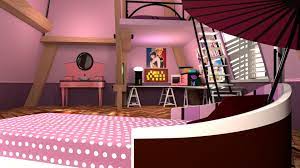 Artstation Miraculous Ladybug Marinette S Room James Owen Ladybug Room Ladybug Room Decor Ladybug Bedroom Decor