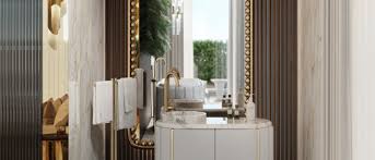 One can either go with darker shades of color, greenery or even golden details that award the room with an intense sense of glamour and luxury. Z2ovl6w1fr1wzm