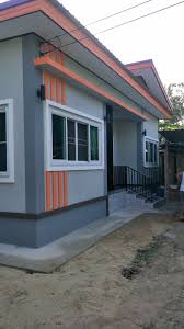 บ านช นเด ยว สไตล โมเด ร น โทนส เทาต ดขาวส ม งบประมาณ 8 5 แสนบาท บ านถ กด แบบบ านโมเด ร น บ าน ห องโถง
