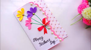 Birthday Card For Mother Diy Diy Mother S Day Card Mother S Day Card Making Balloon Card For Mom Youtube In 2020 Birthday Card Craft Cards Handmade Diy Gifts For Mothers