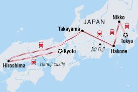 Map of fuji hotels & fuji map. Japan Land Of The Rising Sun Intrepid Travel