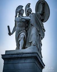 Berlin Castle Bridge At Blue Hour Schlossbrucke Castlebridge Berlinwall Bluehour Berlin Germany Berlinstagram Berlininstagram Greek Statue Statue Art