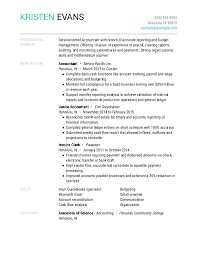 Desirous of an accountant position with springhill medical center, and coming with strong attention to detail, excellent written and oral. Jobhero Accounting Resume Examples