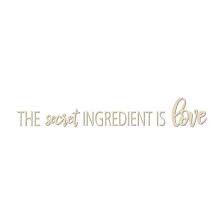 Thriftbooks.com has been visited by 100k+ users in the past month Holzbuchstaben Pappel The Secret Ingredient Is Love Wall Art De