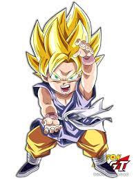 kid goku ssj かわいいイラスト ドラゴンボール イラスト