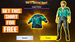 Pubg Mobile Free Insignia Panther Clan Shirt Youtube