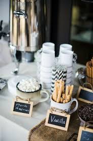 21 Hot Chocolate Bar Ideas For Your Winter Wedding Crazyforus Winter Wedding Decorations Winter Wonderland Wedding Hot Chocolate Bars