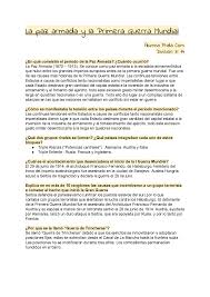 El lugar y la fecha para que se diera el magnicidio no podían ser más propicios. Paz Armada Y Primera Guerra Mundial Docsity