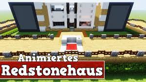 Redstone house map 1.12.2/1.11.2 for minecraft is a building map created by fed x gaming. Wie Baut Man Ein Animiertes Redstonehaus In Minecraft Minecraft Redstone Haus Bauen Deutsch Youtube