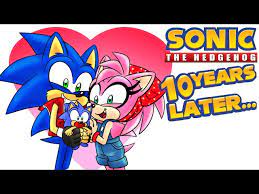 Sonic and Amy: Family Portrait - Sonic 10 Years Later Comic Dub Compilation  - YouTube