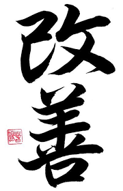 Kaizen Shodo Japanese Caligraphy By Carmenharada On Deviantart Kaizen Zen Tattoo Word Tattoos